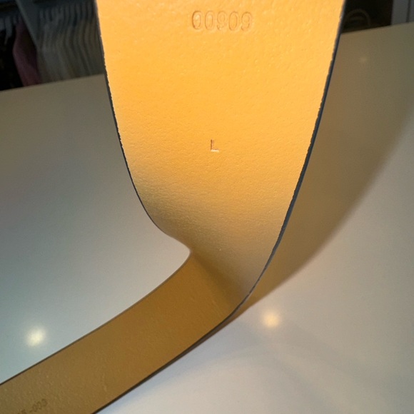 Lauren Ralph Lauren Tan Belt with Gold Buckle - Picture 4 of 8